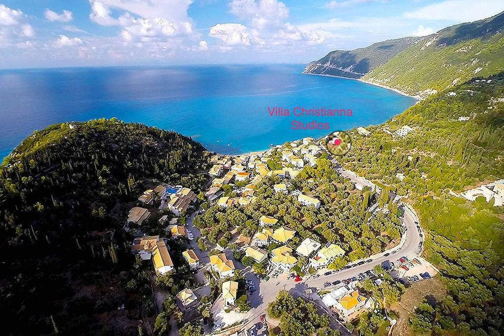 Áyios Nikítas Villa Christianna Studios מראה חיצוני תמונה
